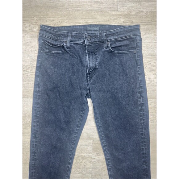 Uniqlo Jeans Womens Size 8 Black Skinny Tapered Stretch Jeans - Picture 3 of 9